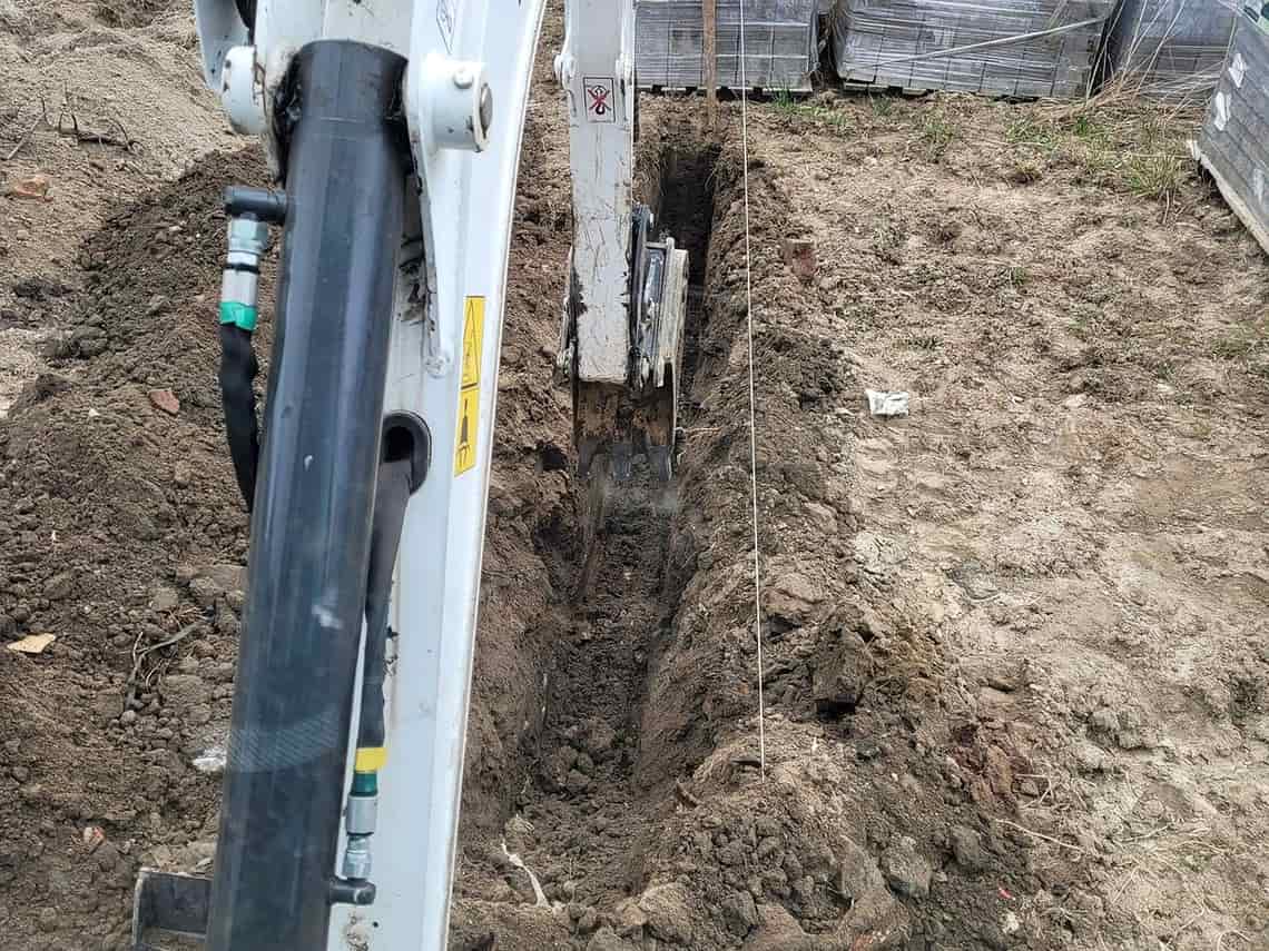 Drenaje si rigole in Sangeorgiu de Padure
