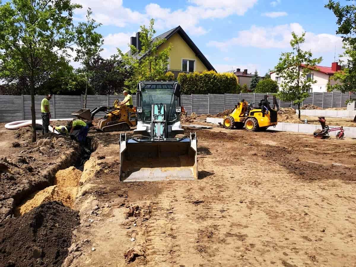 Pregatire teren pentru constructii