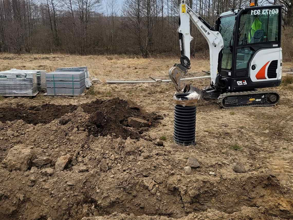 Pregatire teren pentru constructii