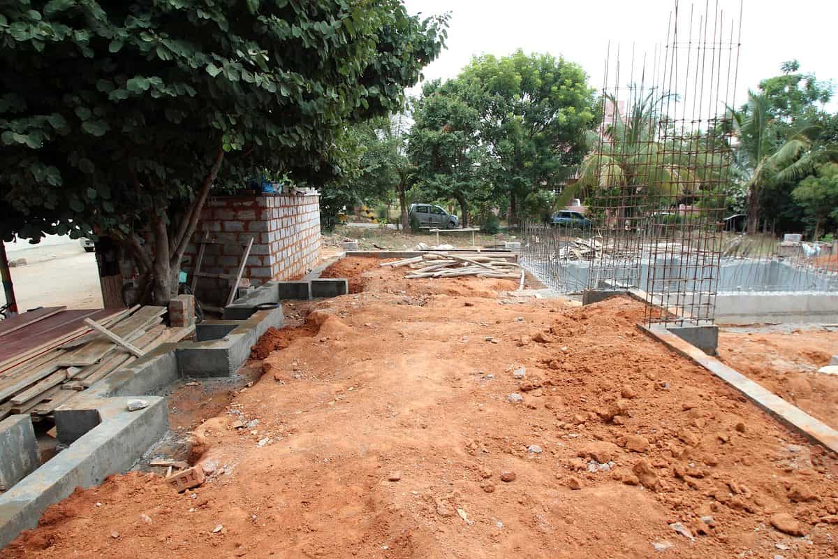 Pregatire teren pentru constructii