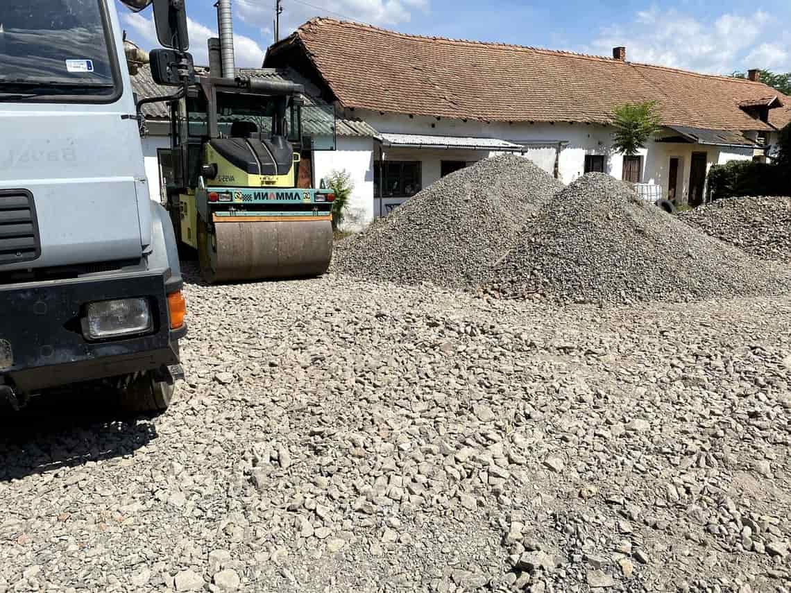 Transport piatra